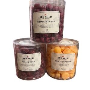 Red Shed Scented Wax Melts Bundle of 3 16oz containers, (3 lbs) multiple scents